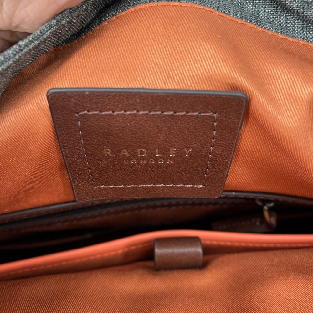 Radley Clerkenwell Large Flapover Backpack Gray - Picture 5 of 6